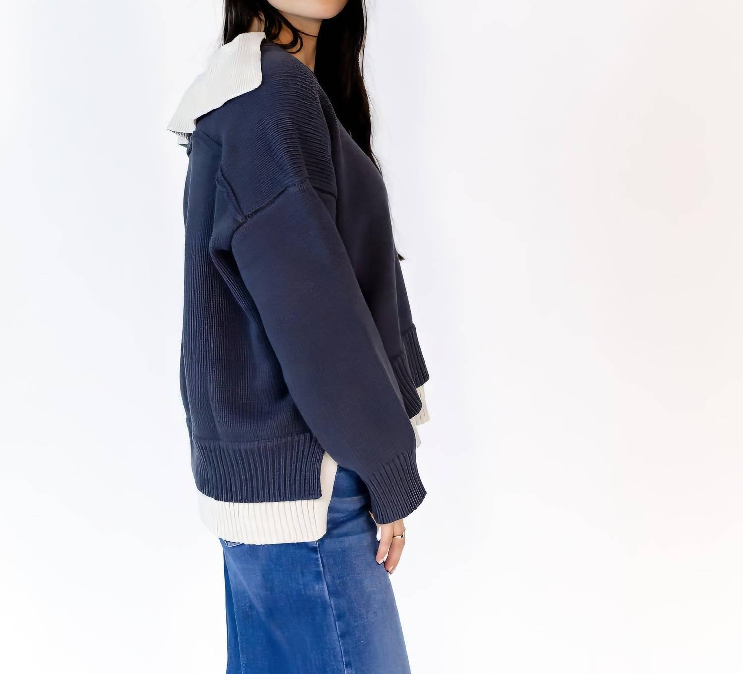 Miou Muse - Color Combo Sweater