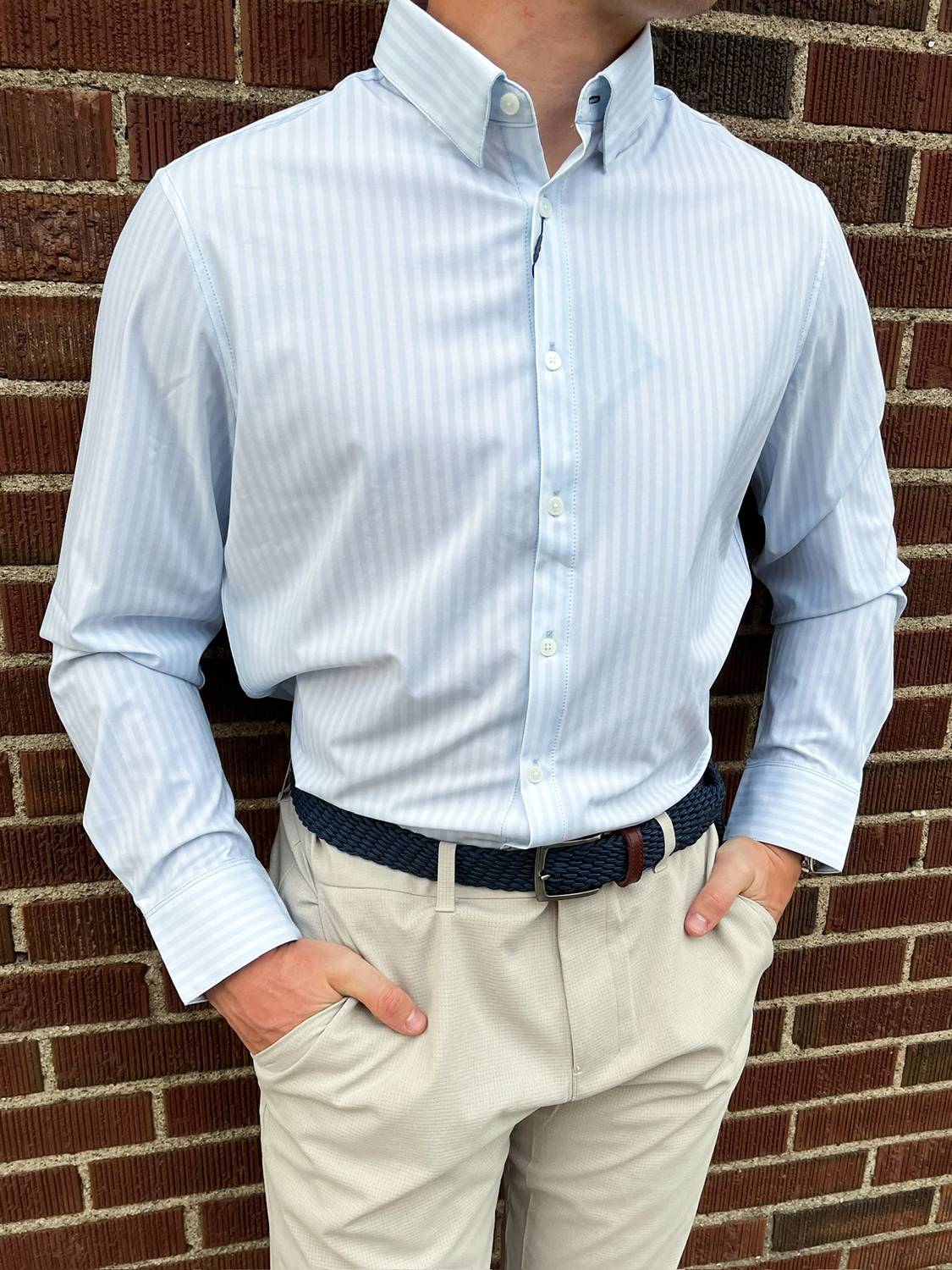 Mizzen + Main - Leeward Long Sleeve Dress Shirt