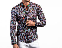 Eight X - Neon Fiesta Button Down Shirt