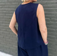 See And Be Seen - Dani Sleeveless Top And Straight Pants Set