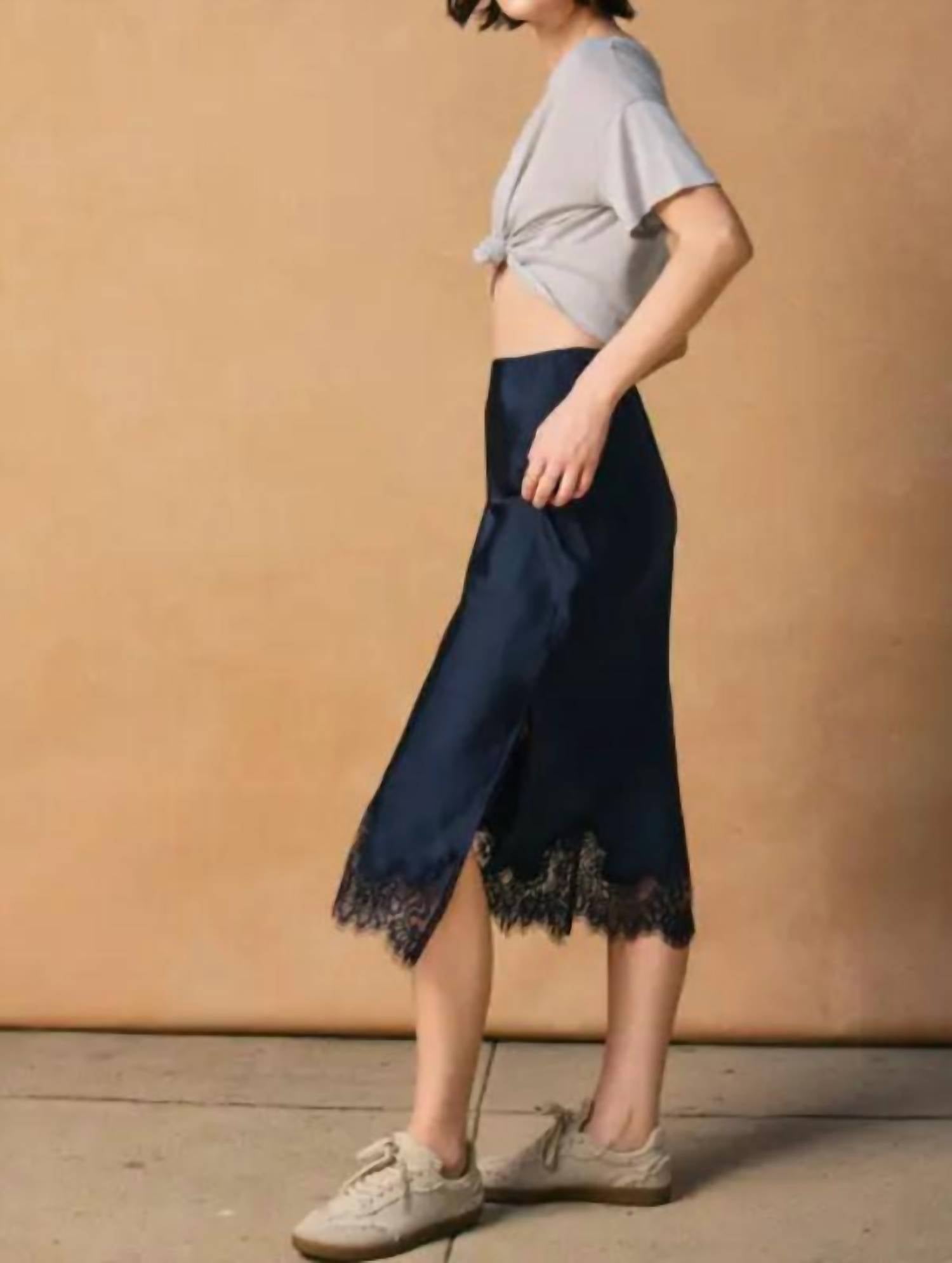 Mint Exclusives - Rose Dawn Slip Skirt