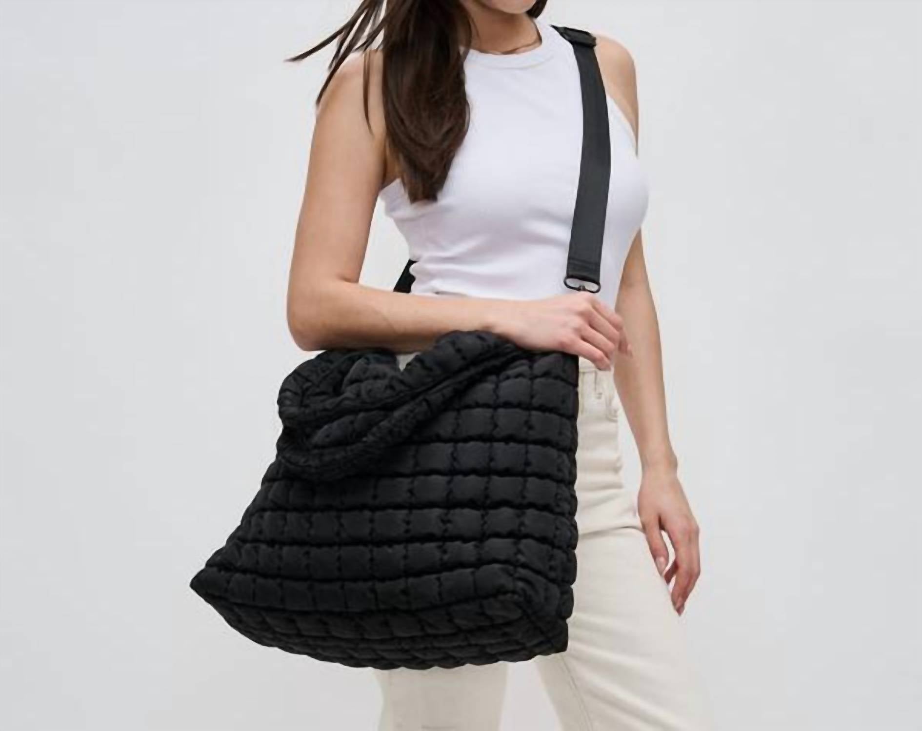 Sol And Selene - Women's Elevate Quilted Hobo Bag
