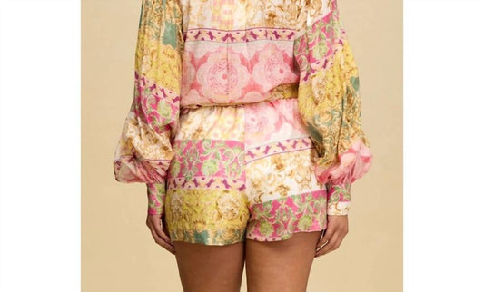 Luxxel - Spring Paisley Short Set