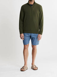Jachs New York - Soft Touch Fleece Quarter Zip Pullover Sweater