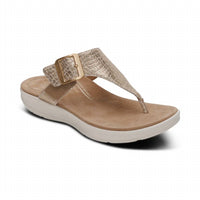 Aetrex - Women's Donna Adjustable Toe Post Sandals