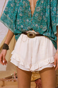 Spell - Teodora Ruffle Hem Short