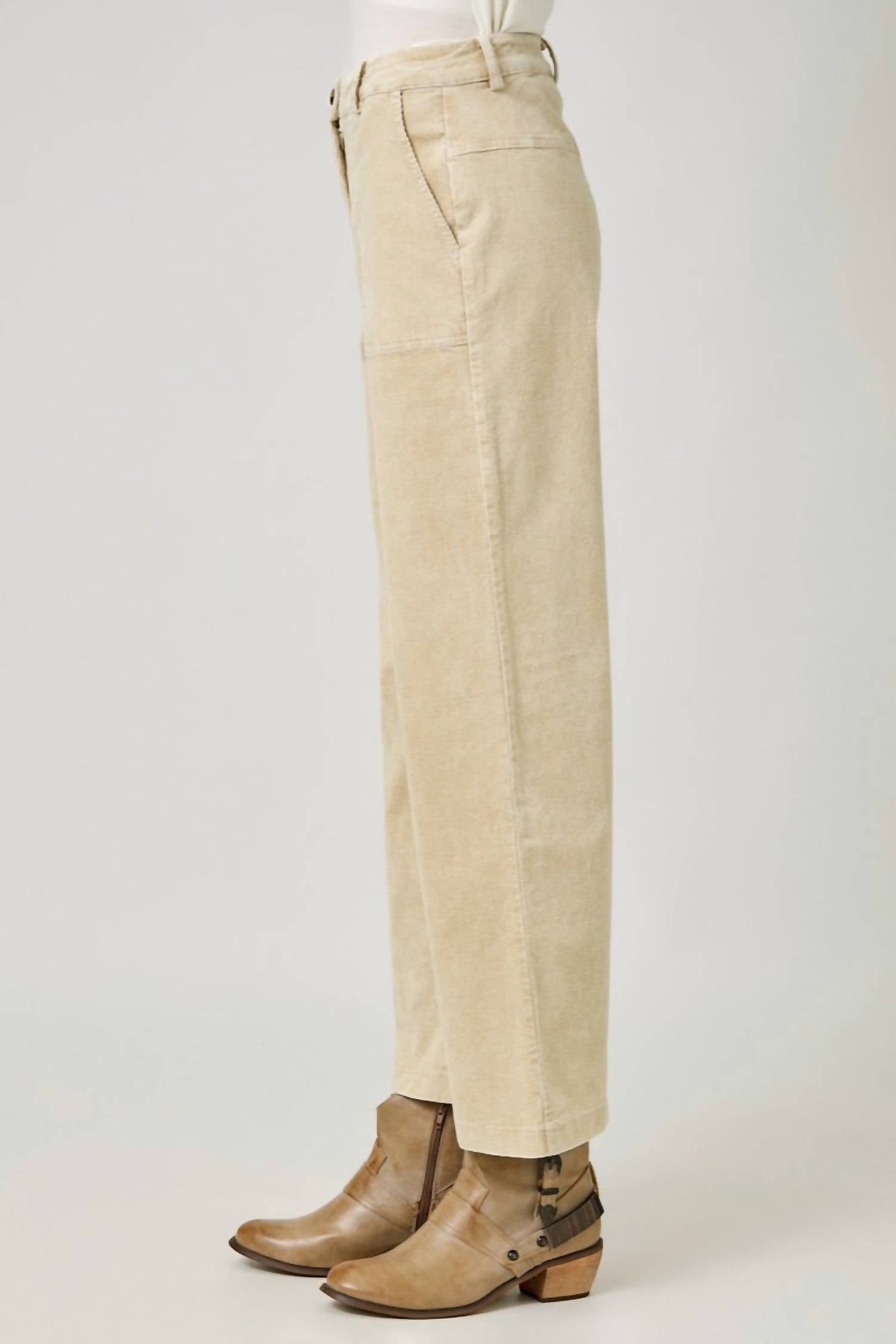 Mystree - Washed Cord Pants