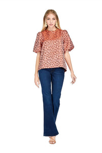 Jade - Puff Sleeve Top