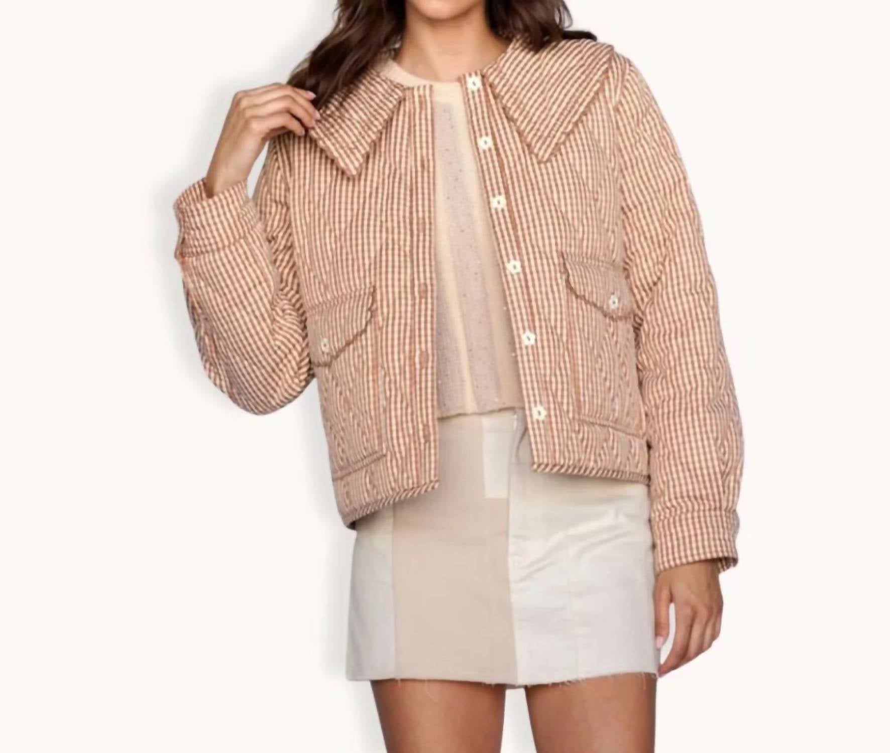Storia - Quilted Long-Sleeve Jacket
