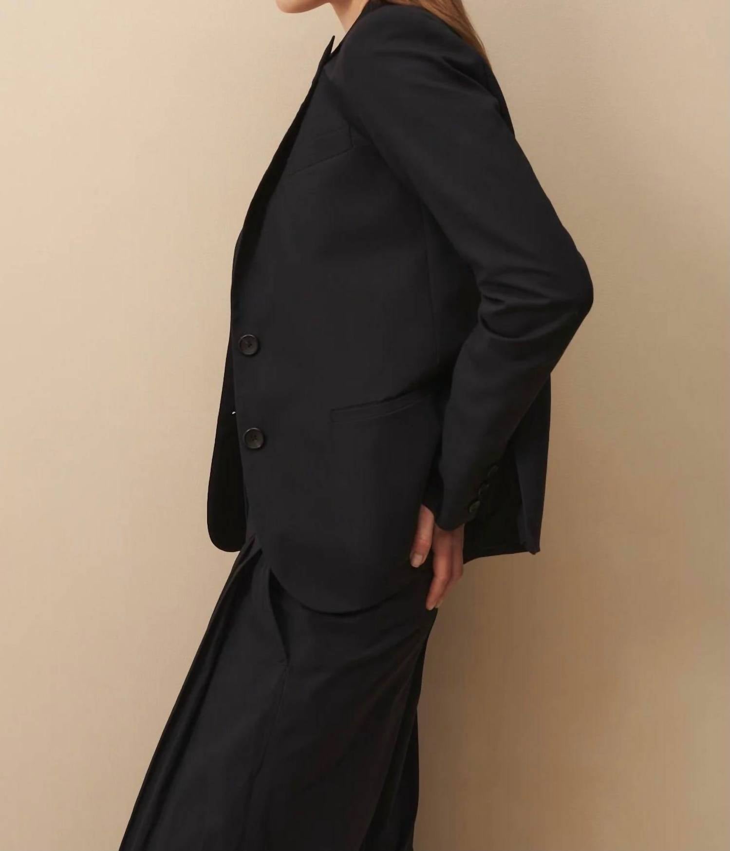 Twp - Boyfriend With Zipper Blazer
