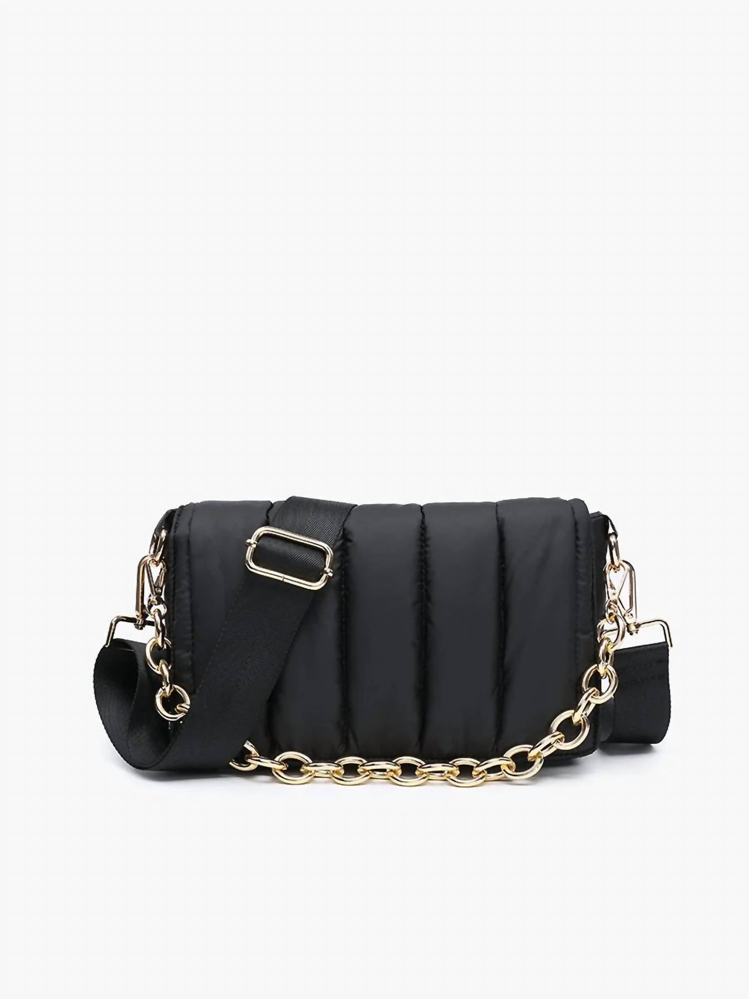 Jen & Co. - Women's Lala Quilted Chain Crossbody Purse