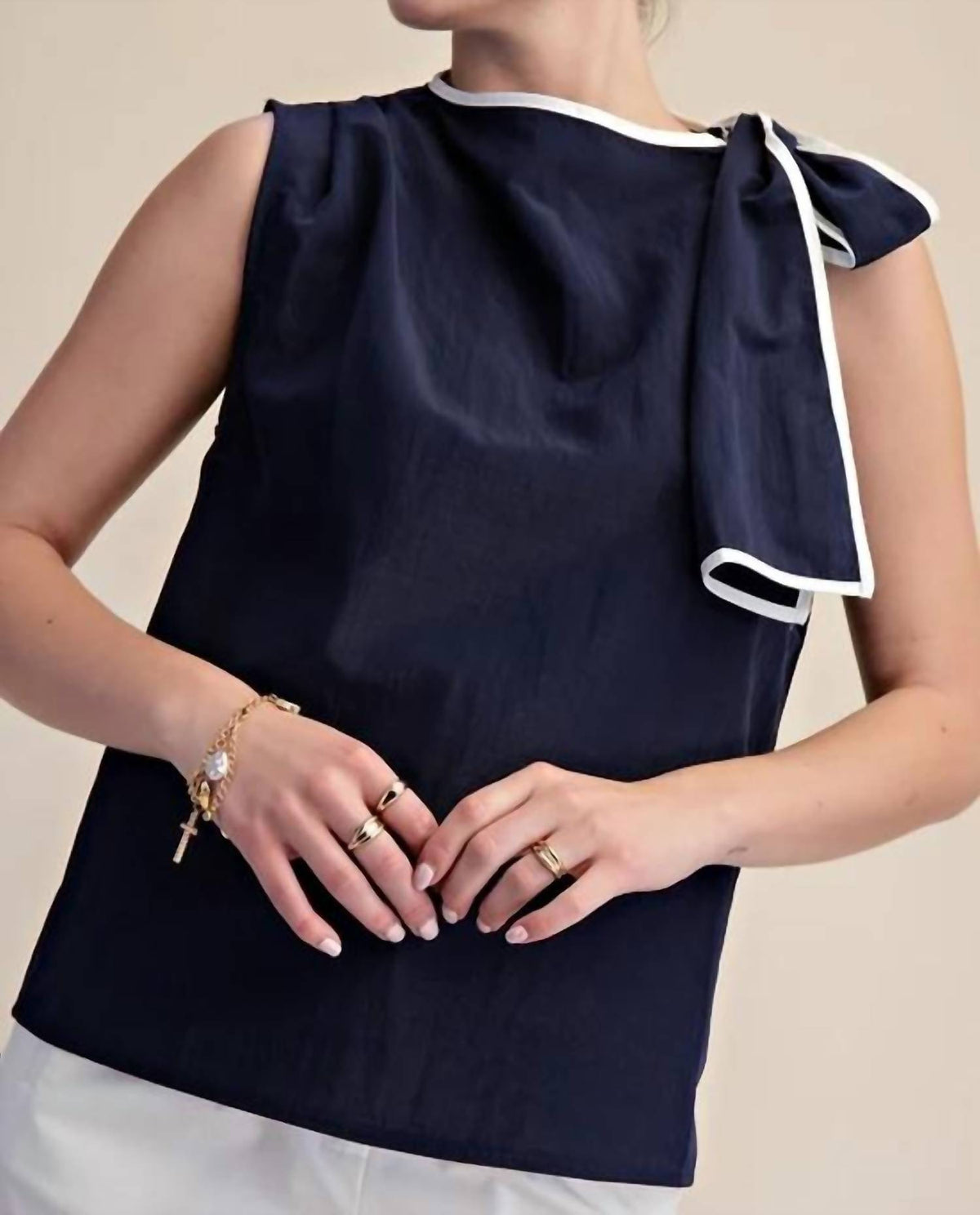 Glam - Side Tie Top
