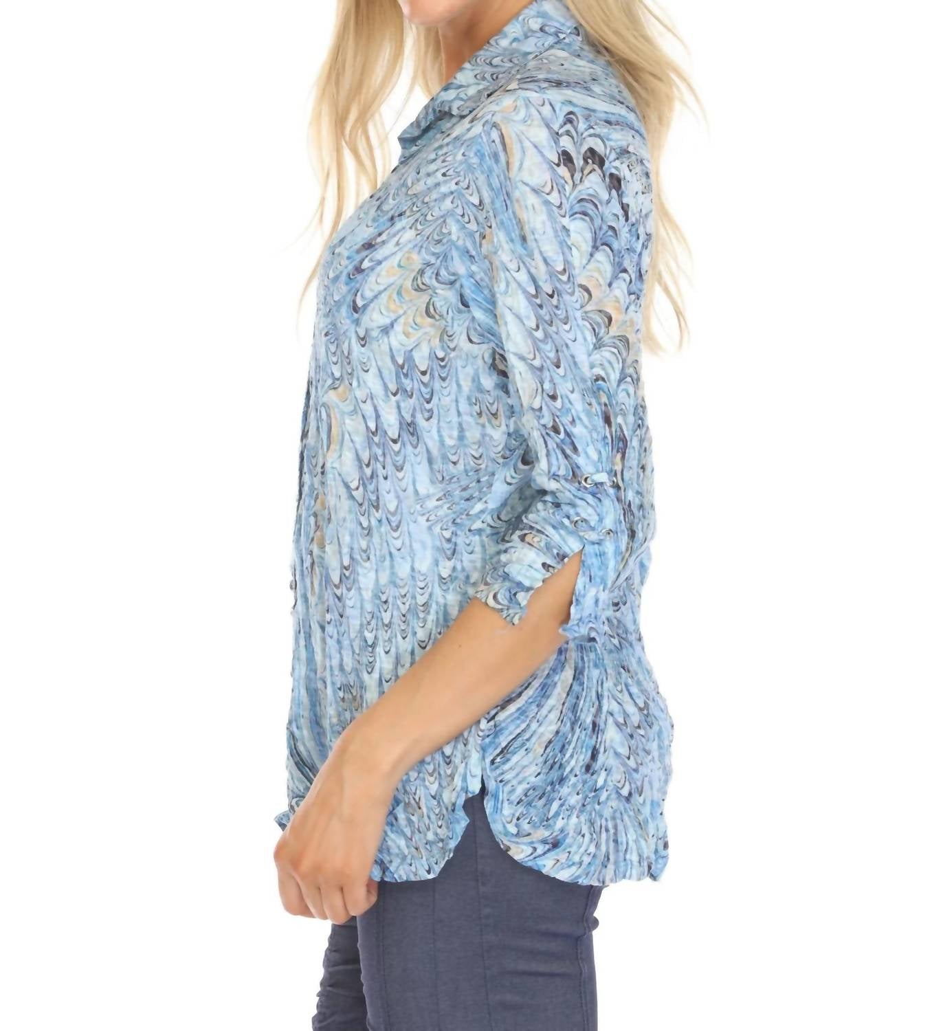 Carine - Sabrina 3/4 Sleeves Shirt