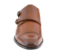 Amali Men's Tucker Oxford Shoes in cognac - men's shoe - alternate view