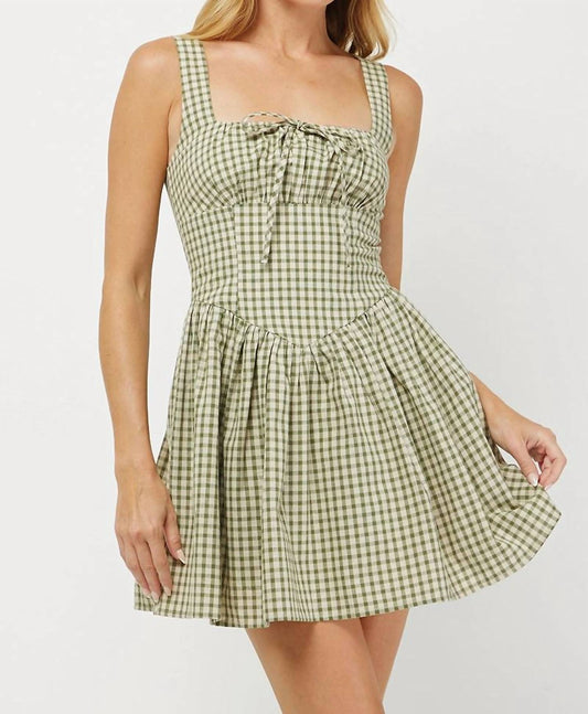 Needii - Hollis Gingham Mini Dress