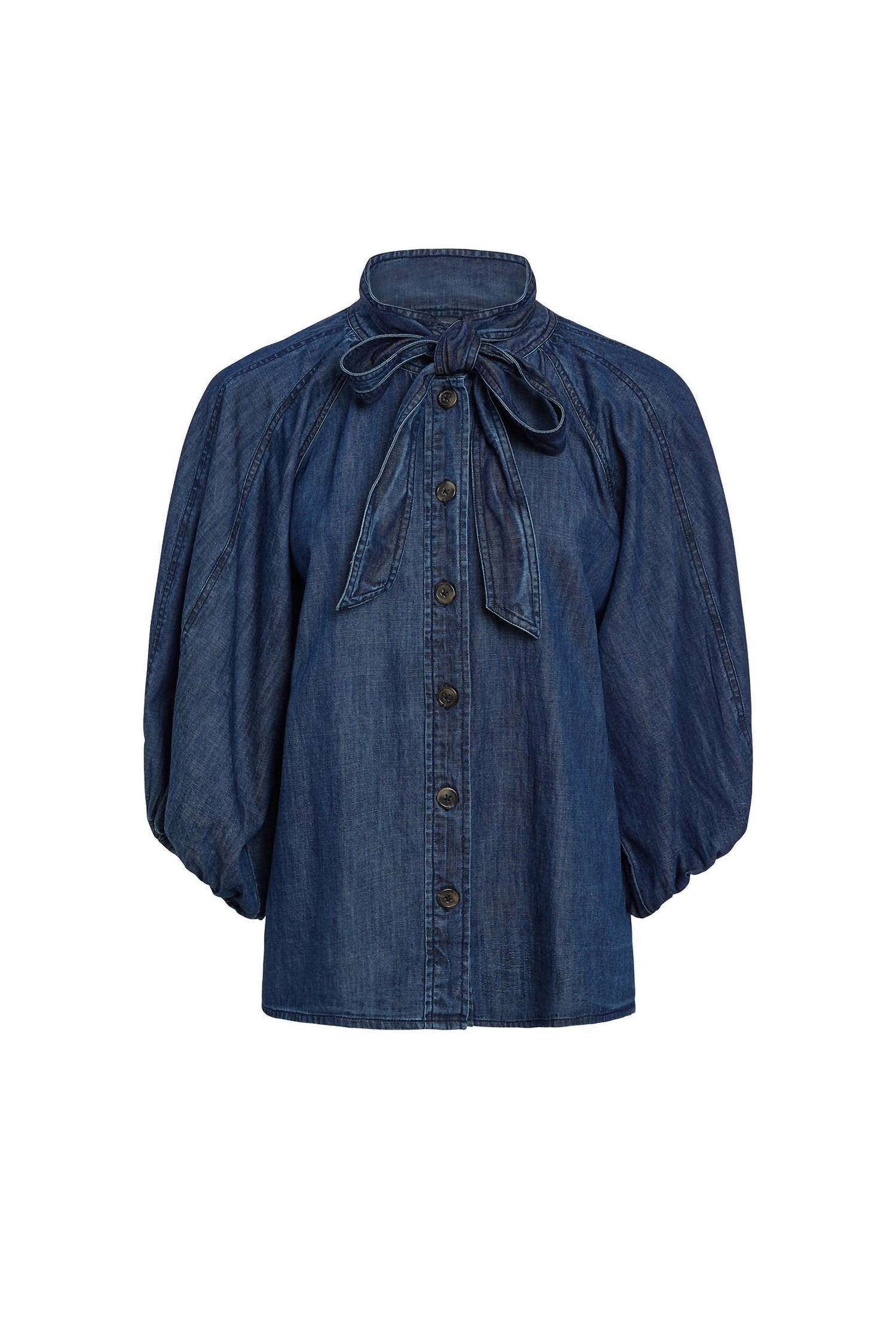 Marie Oliver - Navi Button Front Top