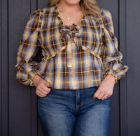 Listicle - Olivia Bow Tie Top