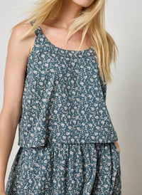 Lilla P - Button Back Tank Top