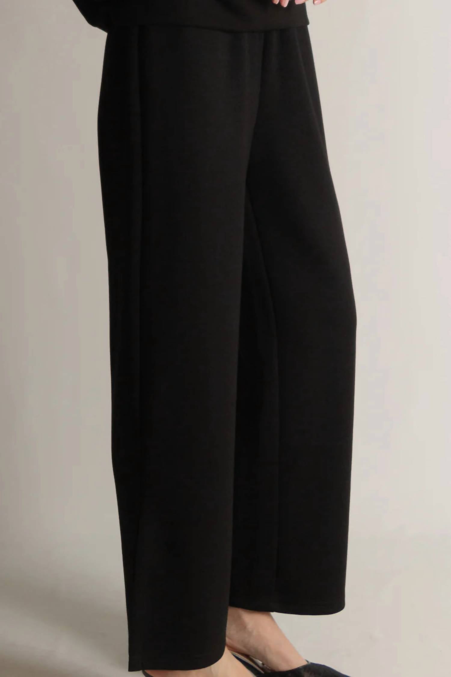 P.Cill - Blake Wide Leg Pants With Bottom Slits