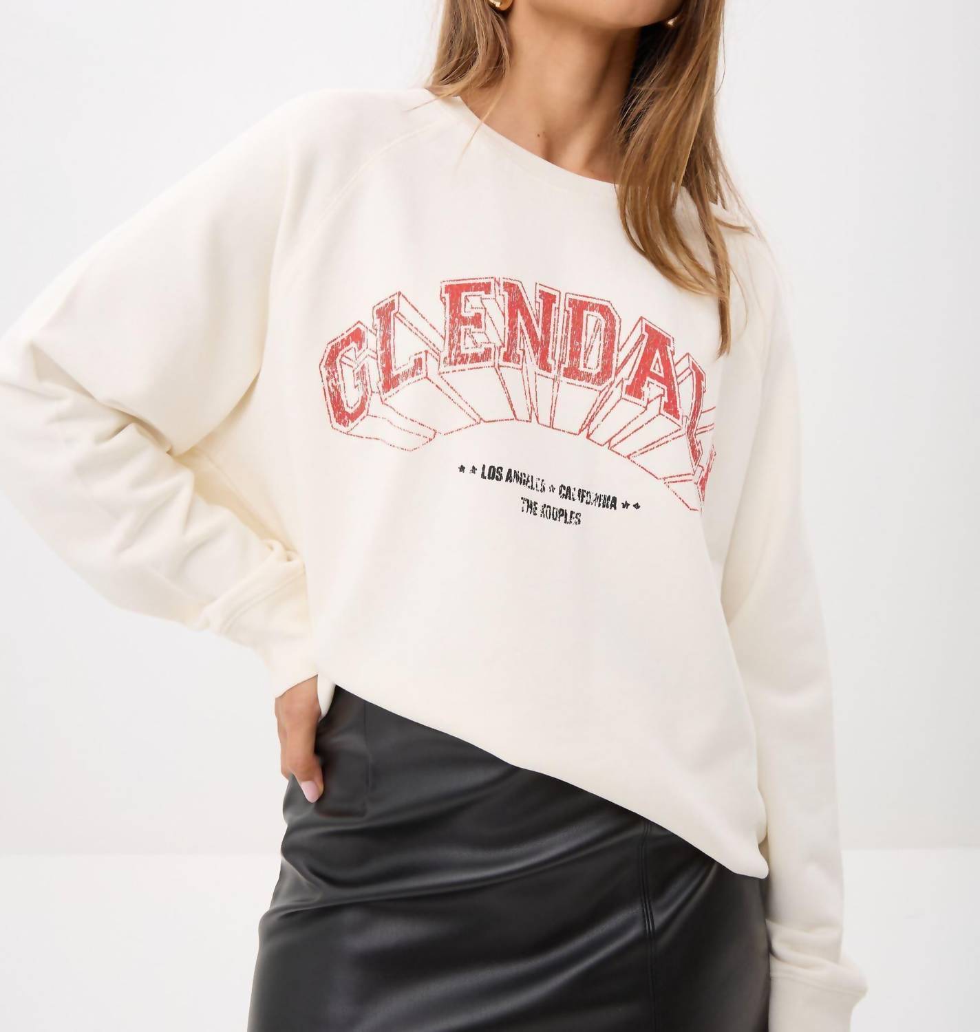 The Kooples - Glendale Serigraphy Pullover Sweatshirt