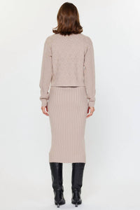 Current Air - Two Fer Sweater Midi Dress