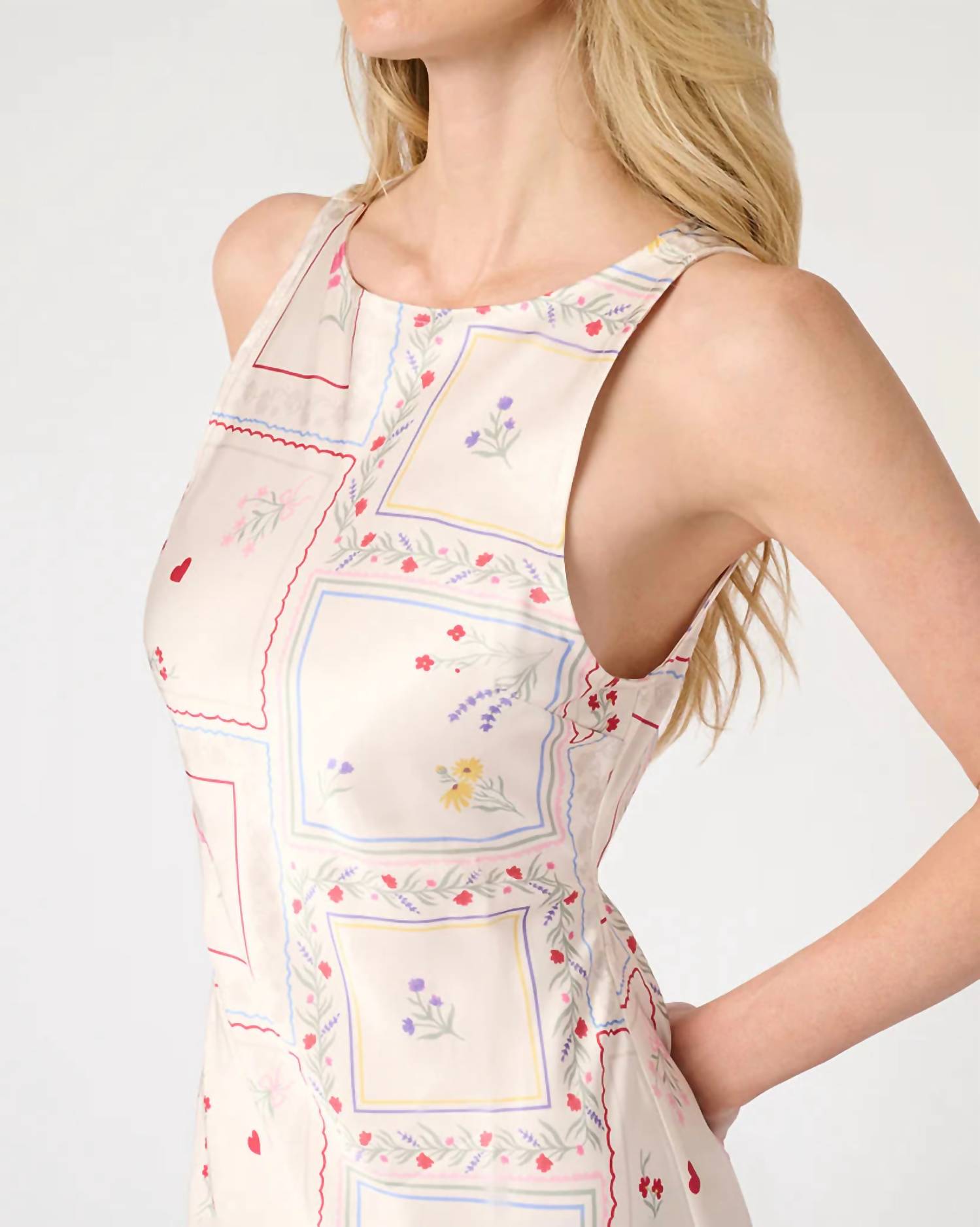 Www - Boat Neck Slip Dress
