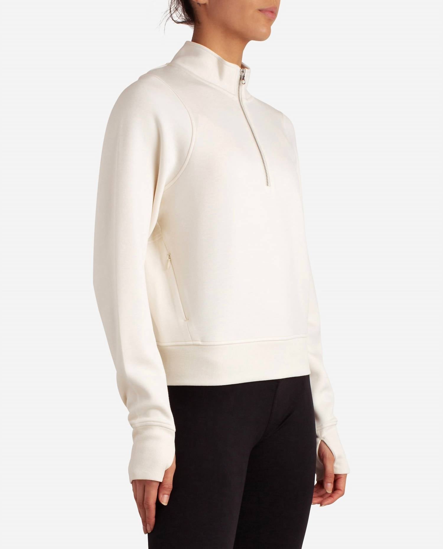 Danskin - Cityscape Half Zip Sweatshirt – Snagged & Bagged
