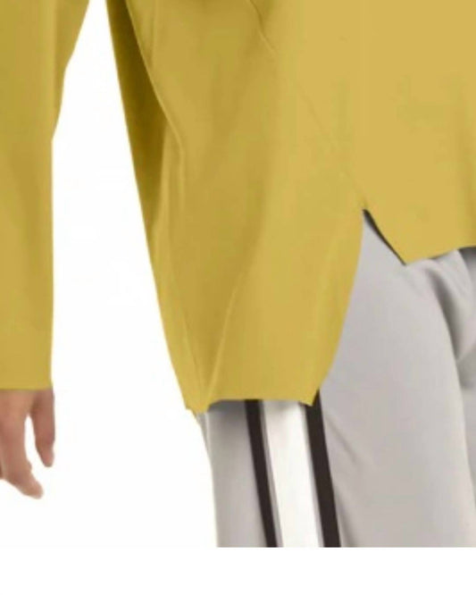 Planet By Lauren G. - Vent Long Sleeve Top