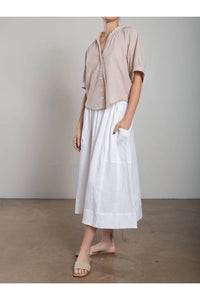 Pharaoh - Carolina Paneled Midi Skirt