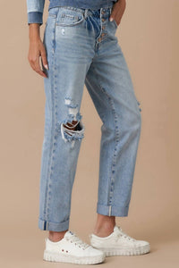 The Denim Lab - Cuffed Cuties Rolled Up Boyfriend Jeans