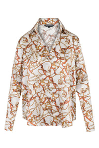 Catherine Gee - Daria French Cuff Silk Blouse