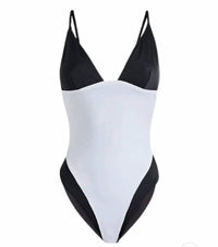 Onia - Colorblocked Triangle One-piece Swimsuit
