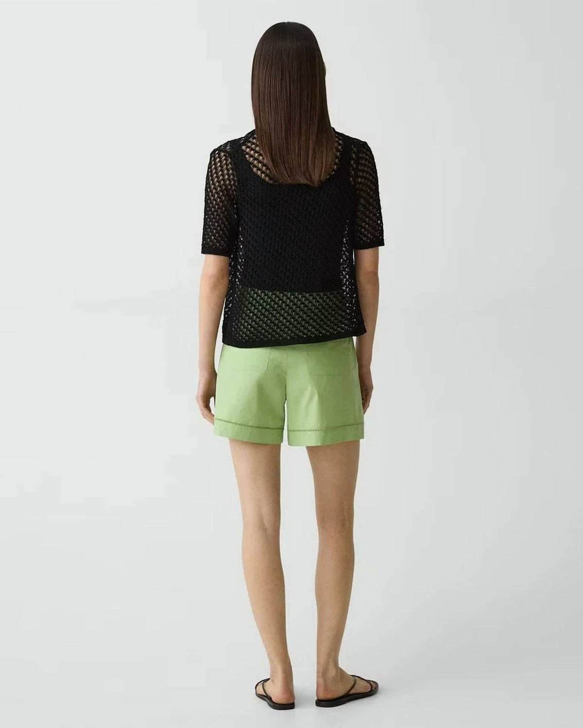 Theory - EYELET SHORTS