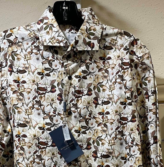 Emanuel Berg - Men's Harvard Floral Shirt