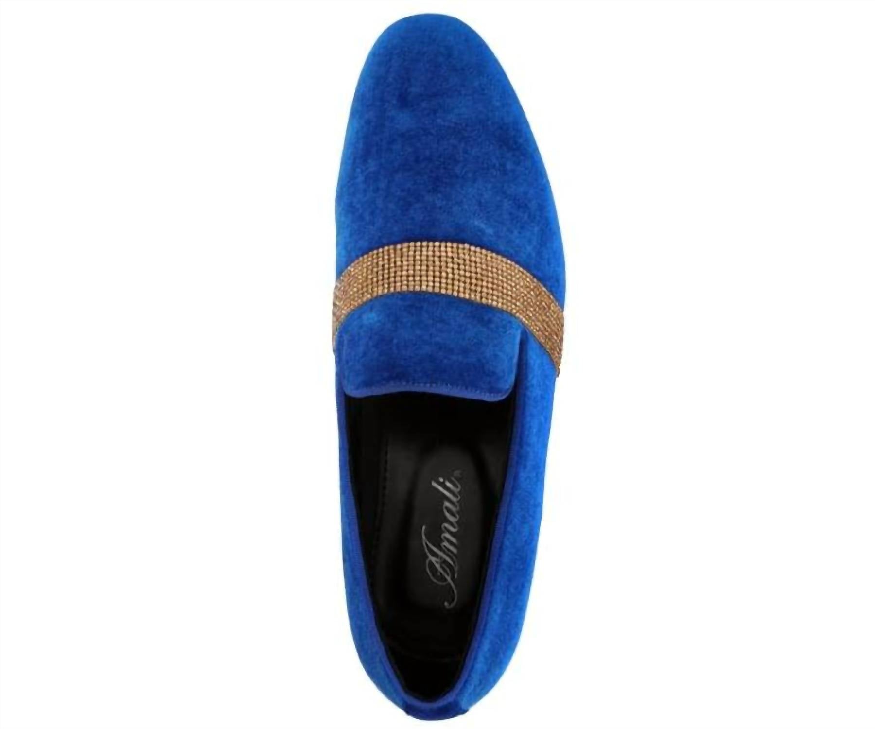 Amali Men's Monarch Loafer in royal gold - men's loafer - view 4