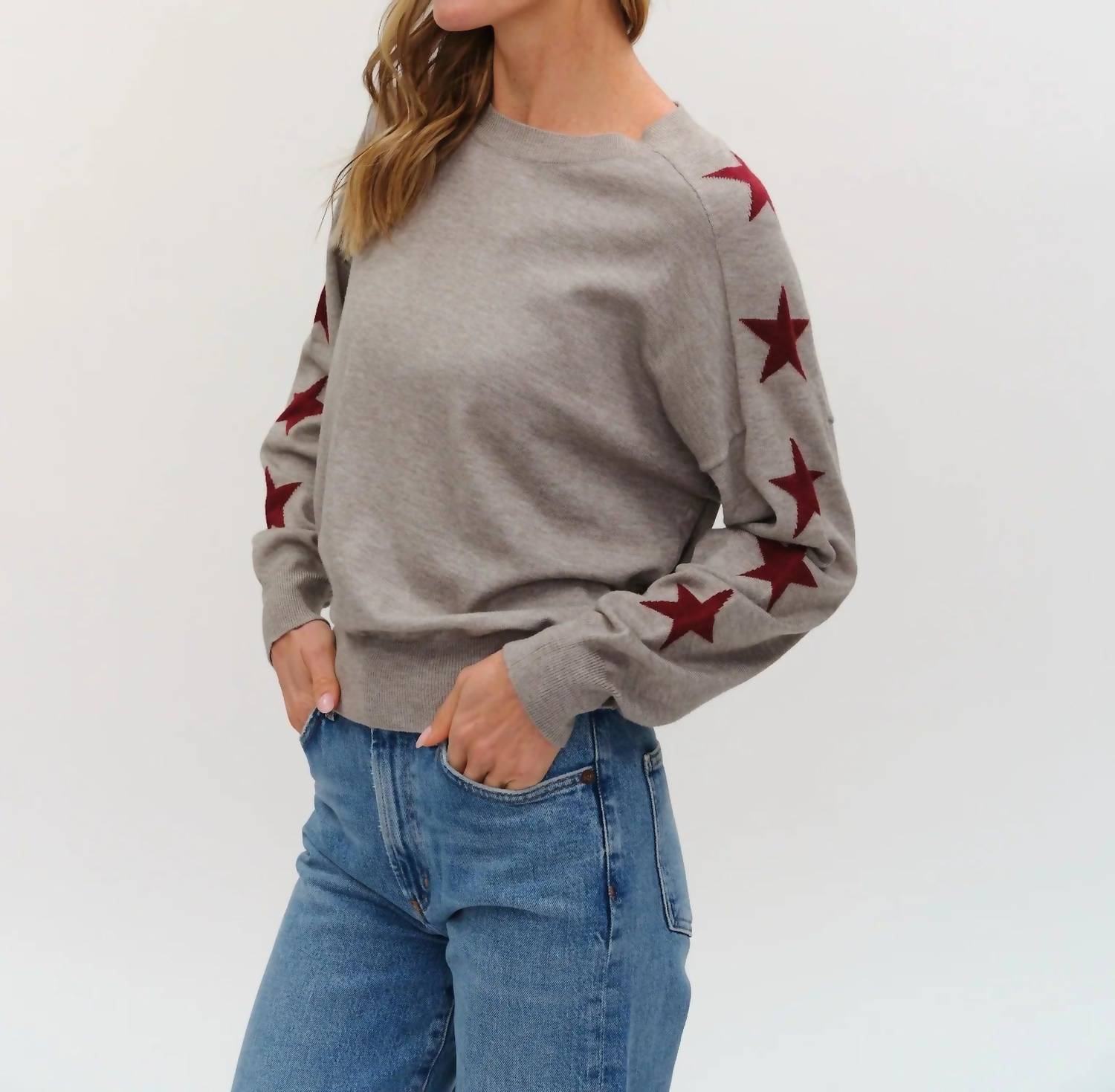 Six/Fifty - Maddy Star Sleeve Sweater