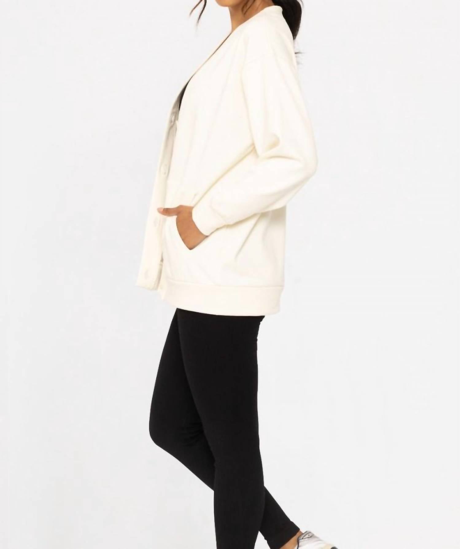 Mono B - Women's Oversized Extra Soft Cardigan