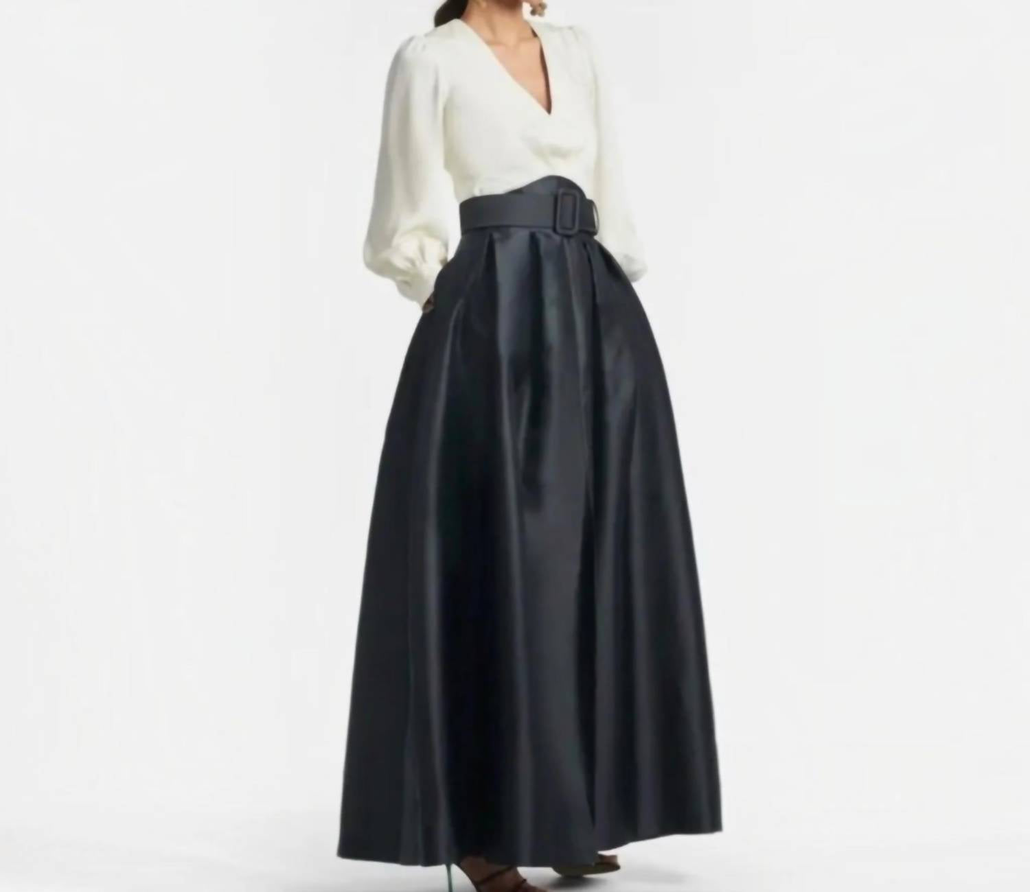 Sachin & Babi - Zoe mikado Ball Skirt Gown