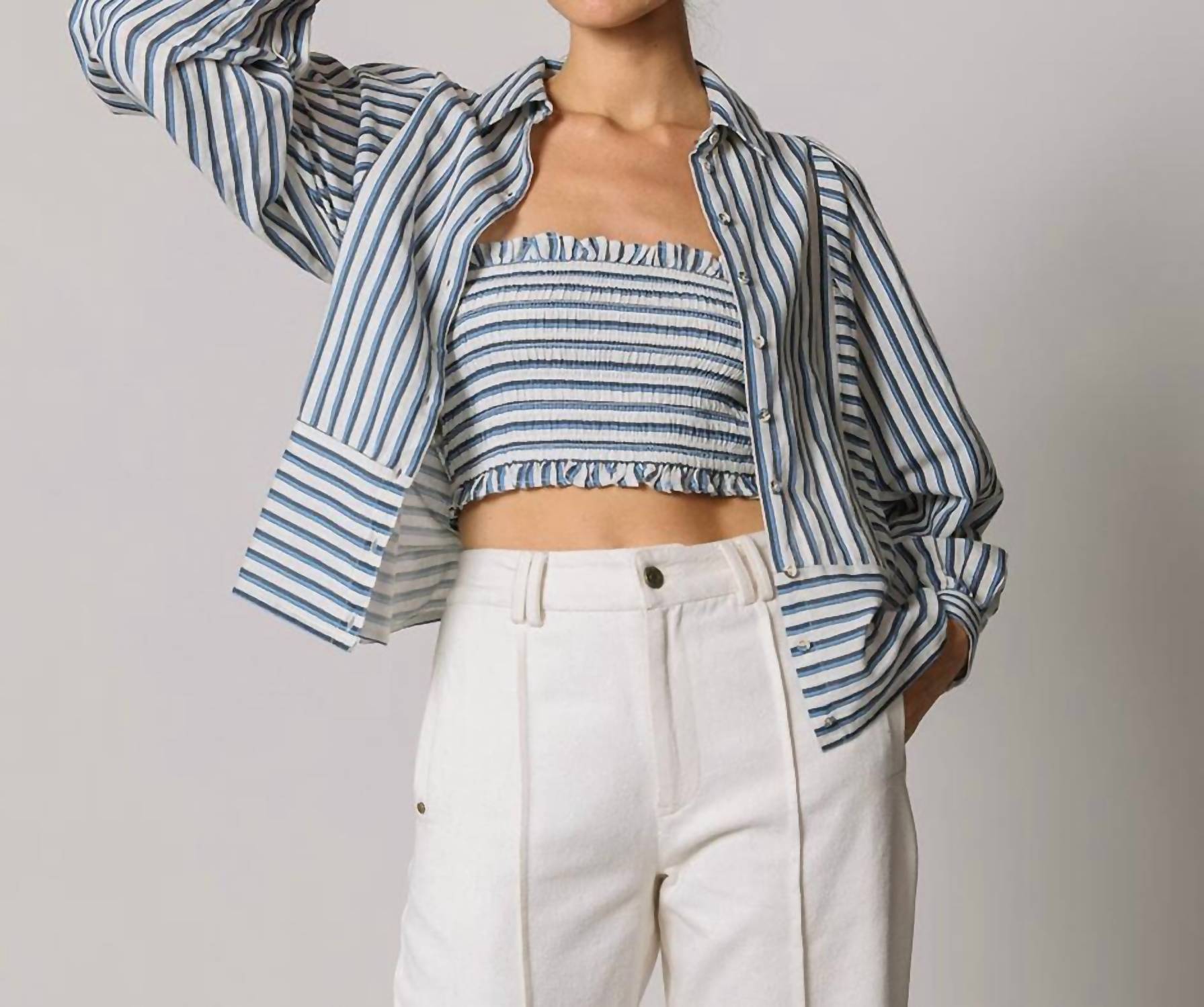 Cleobella - Isodora Stripe Blouse