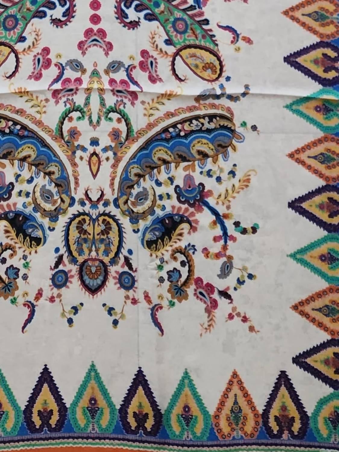 Etro - Women's Paisley & Floral Print Silk Blend Sheer Scarf