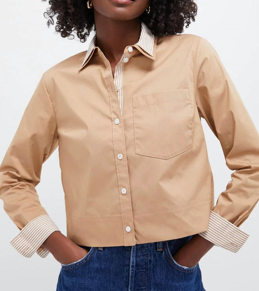 Veronica Beard - maia double collar top