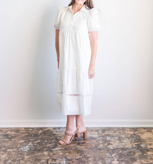 Tcec - Birdie Collared Midi Dress