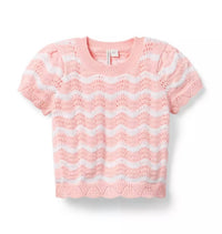 Janie And Jack - Girl's Crochet Top