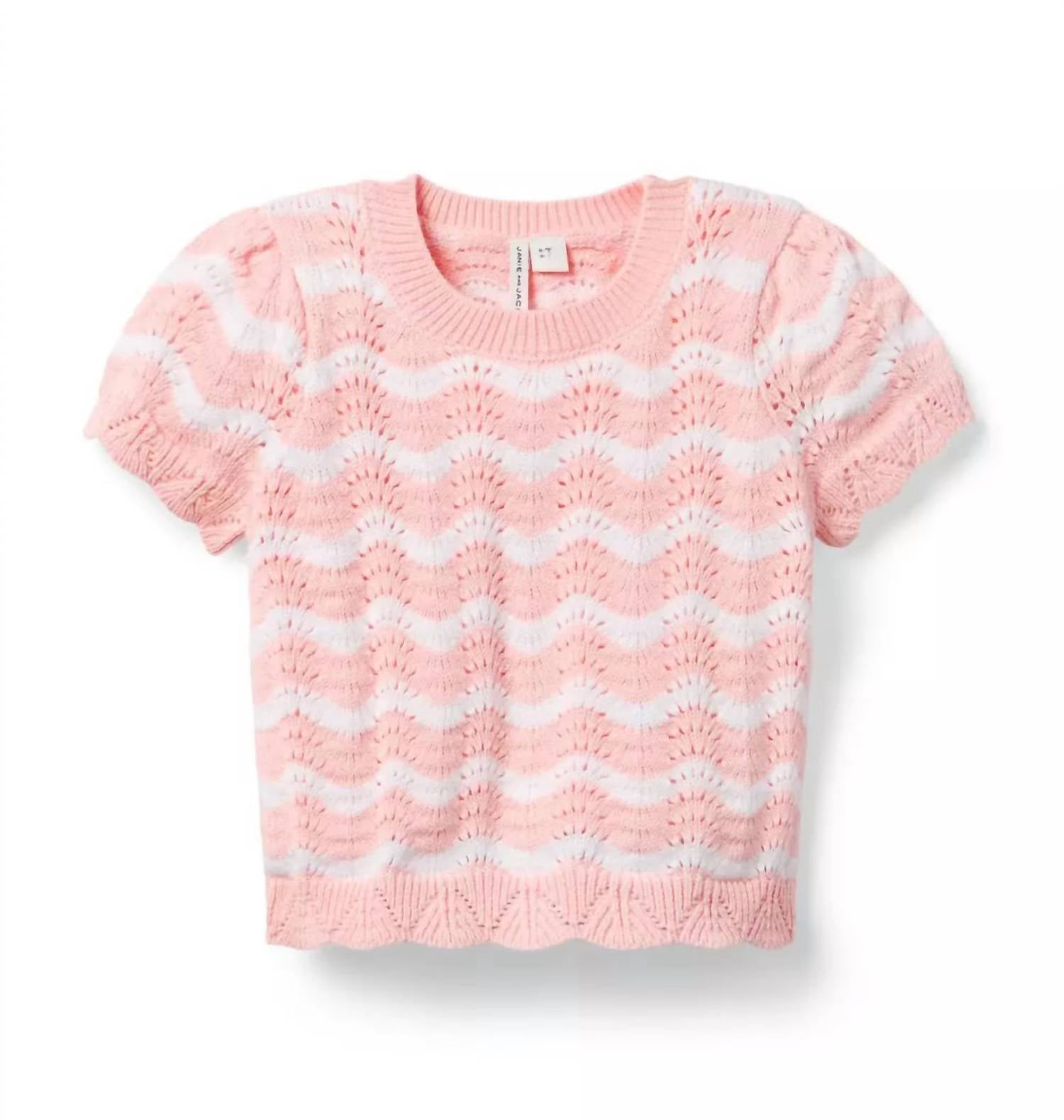 Janie And Jack - Girl's Crochet Top