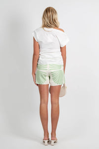 A.L.C. Nara Top in white - women's blouse - alternate view