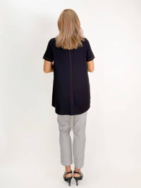 Ozai N Ku - Ponte Stitch Pocket Tee