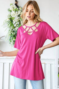 Heimish Usa - Crisscross Solid Top