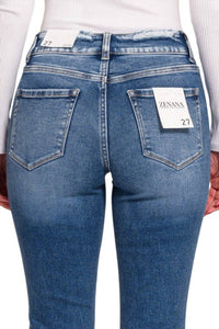 Zenana - Fabulous Front Seam Stretch Bootcut Jeans