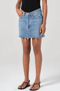 Agolde - V-waist Mini Skirt