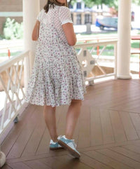Easel - Boho Bramble Floral Dress